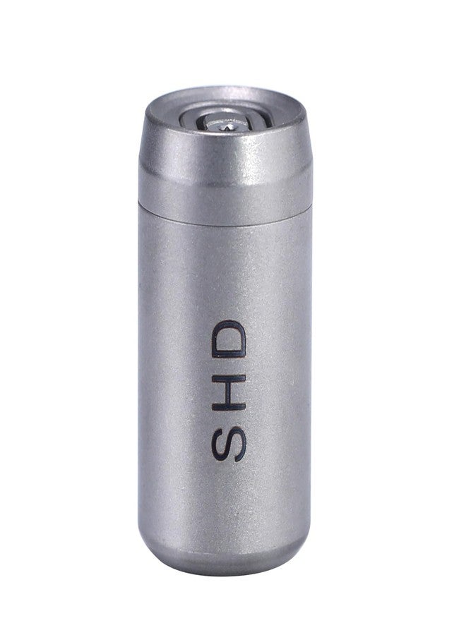 SHD Pill Holder Keychain,Titanium Waterproof Mini Pill Case Container,Portable Small Pill Box for Outdoor Travel Camping - Image 2